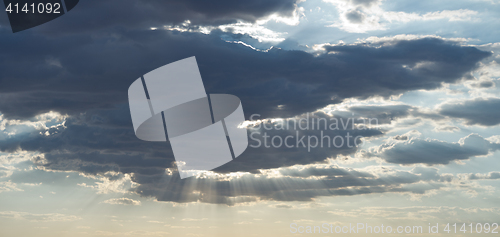 Image of sky and rays