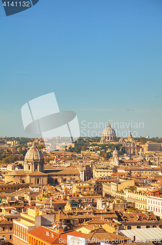 Image of Aerial overview of Rome