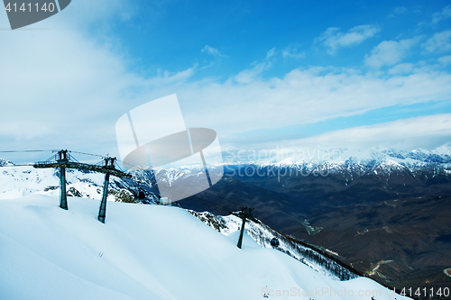 Image of winter mountains