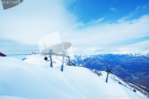 Image of winter mountains