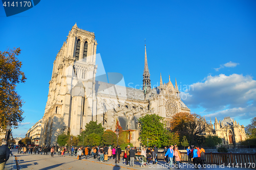 Image of Notre Dame de Paris cathedral