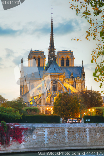 Image of Notre Dame de Paris cathedral