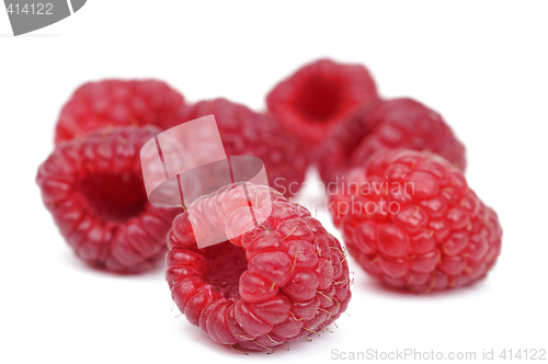 Image of Raspberry close up