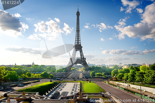 Image of Eiffel Tower and Park