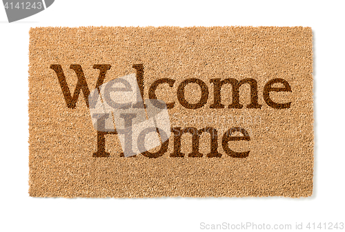 Image of Welcome Home Mat On White