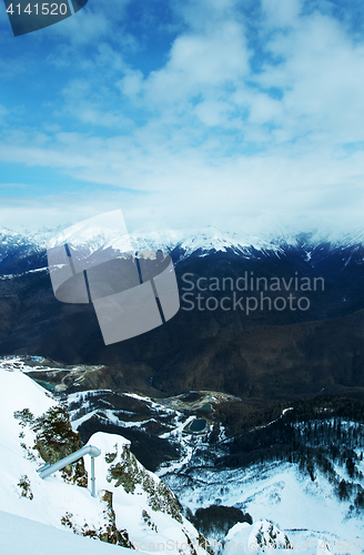 Image of winter mountains