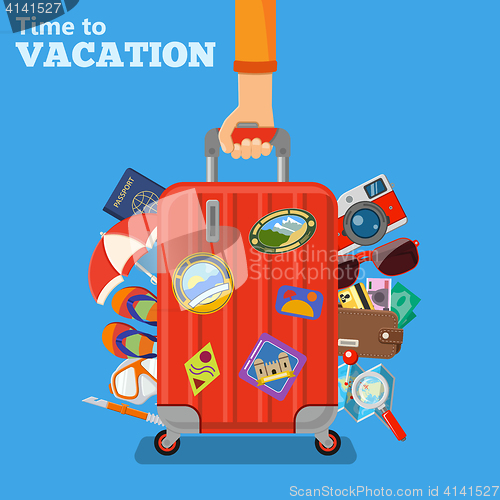 Image of Vacation and Tourism Concept