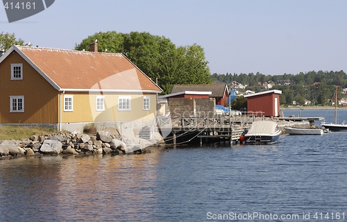 Image of Seaside town