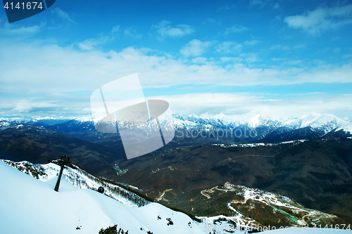 Image of winter mountains