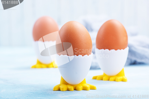 Image of boiled eggs