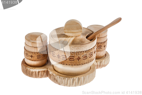 Image of Russian National Wooden Tableware