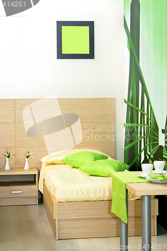 Image of Green bedroom