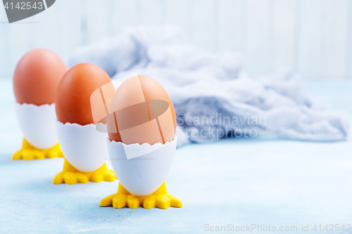 Image of boiled eggs