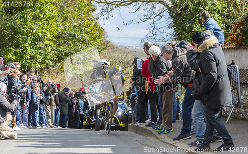 Image of The Cyclist Sylvain Chavanel - Paris-Nice 2016