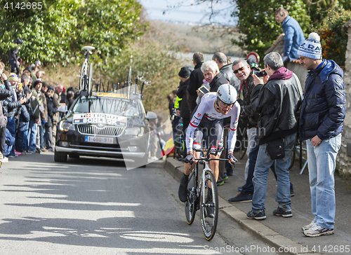 Image of The Cyclist Frank Schleck - Paris-Nice 2016