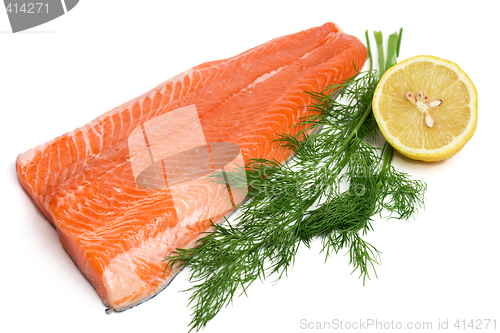 Image of raw salmon