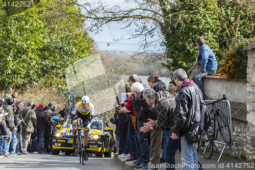 Image of The Cyclist Sep Vanmarcke - Paris-Nice 2016 