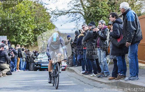 Image of The Cyclist Ben Swift - Paris-Nice 2016