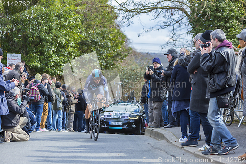 Image of The Cyclist Ben Swift - Paris-Nice 2016