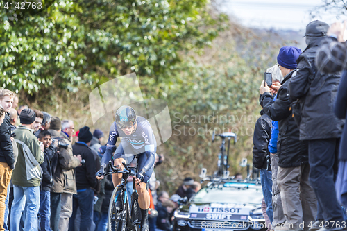 Image of The Cyclist Ben Swift - Paris-Nice 2016