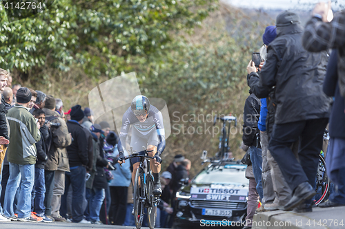 Image of The Cyclist Ben Swift - Paris-Nice 2016