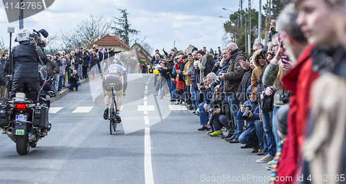 Image of The Cyclist Daniel Mc Lay - Paris-Nice 2016 