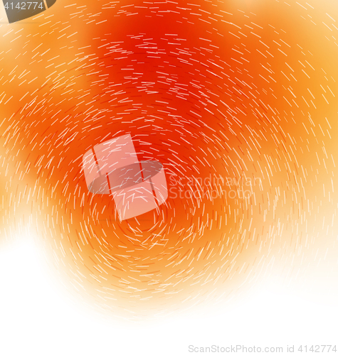 Image of Motion Orange Abstract Background, Copy Space for Your Text