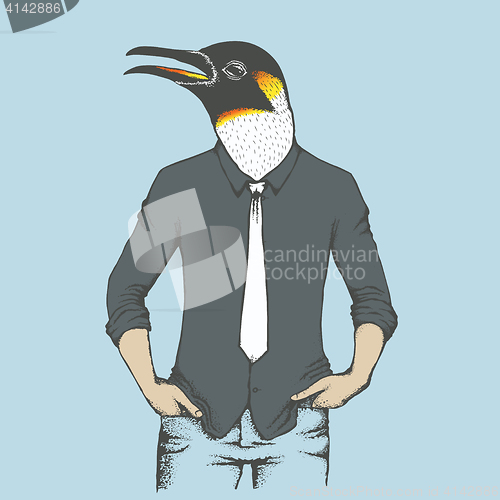 Image of Penguin vector illustration