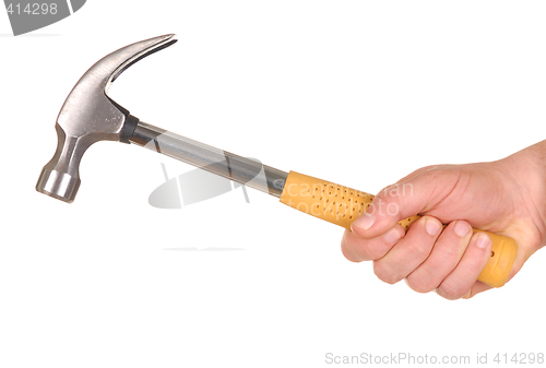 Image of Hand with Hammer