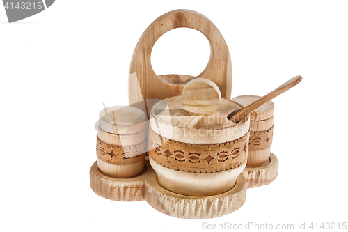 Image of Russian National Wooden Tableware