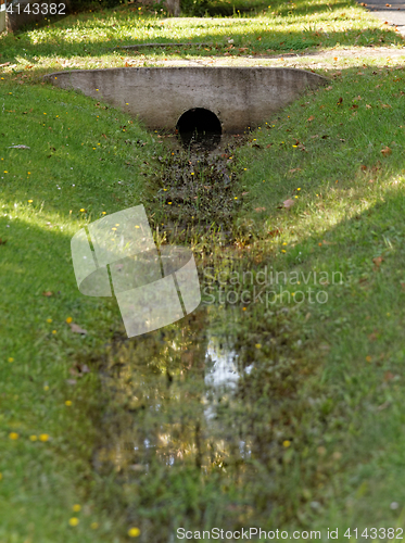 Image of Ditch through