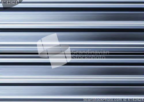 Image of shining grey metal texture