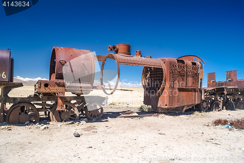 Image of Iron machine in Bolivia