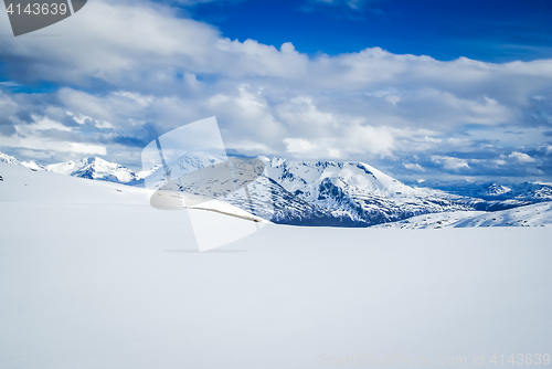 Image of Mountain covered in snow