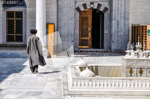 Image of Walking man in Ashgabat