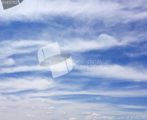 Image of blue sky