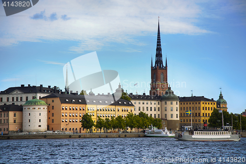 Image of View of Gamla Stan in Stockholm, Sweden