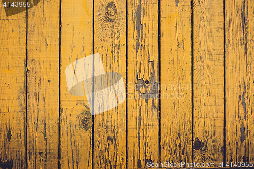 Image of Grunge planks in yellow colors