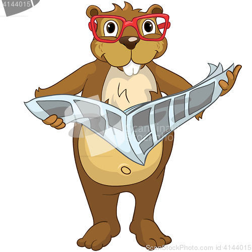 Image of Cartoon Character Beaver