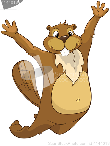 Image of Cartoon Character Beaver