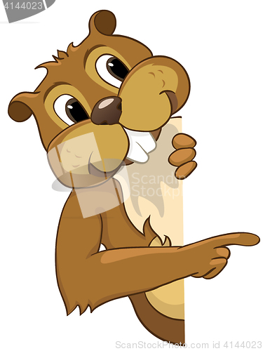 Image of Cartoon Character Beaver