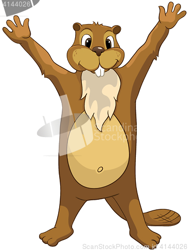 Image of Cartoon Character Beaver