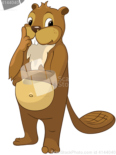 Image of Cartoon Character Beaver