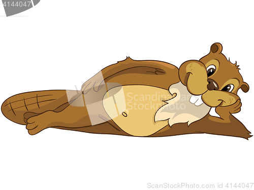 Image of Cartoon Character Beaver