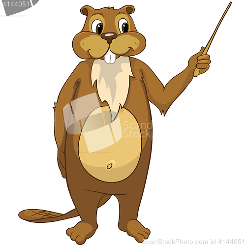 Image of Cartoon Character Beaver