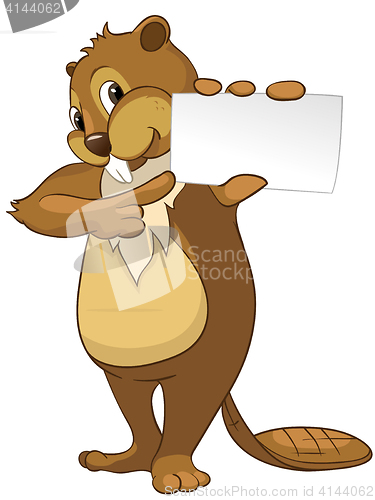 Image of Cartoon Character Beaver