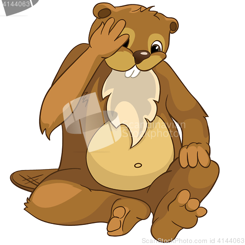 Image of Cartoon Character Beaver