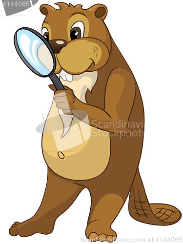 Image of Cartoon Character Beaver