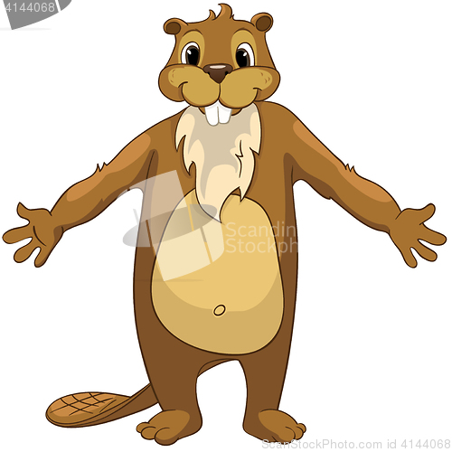 Image of Cartoon Character Beaver