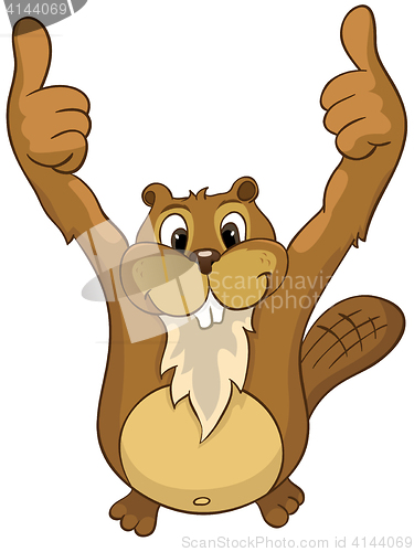 Image of Cartoon Character Beaver